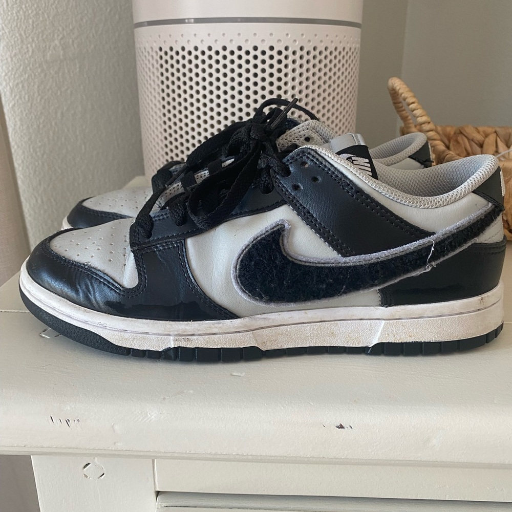 Black and Greg Velvet Nike Dunks
